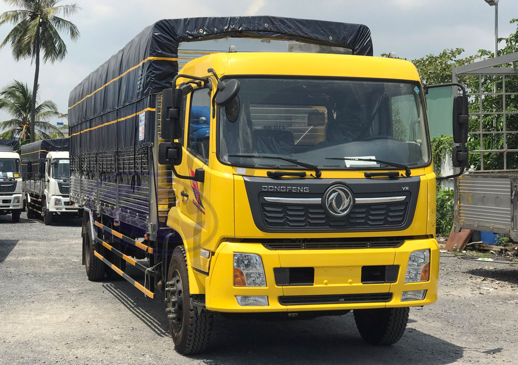 giới thiệu xe tải dongfeng hoàng huy b180 8 tấn thùng 9m5