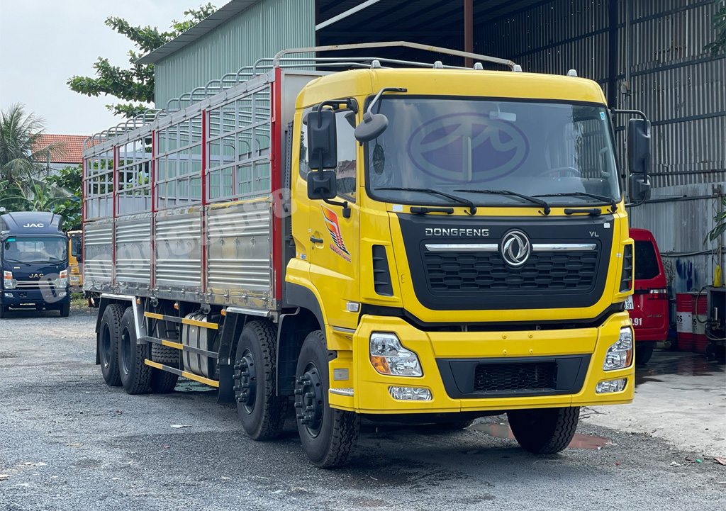 giới thiệu xe tải dongfeng hoàng huy 4 chân nhập khẩu